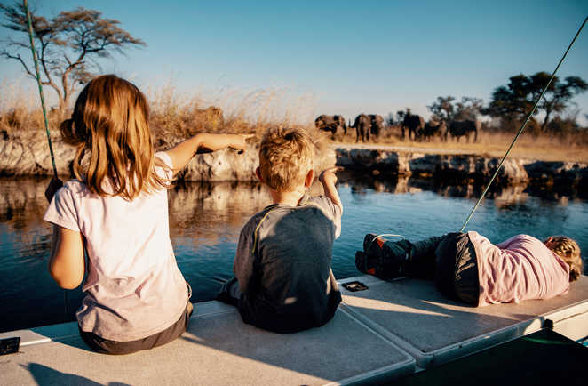 Safari en  famille en Namibie