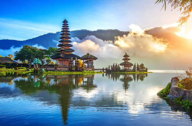 Temple Pura ulun danu bratan, à Bali