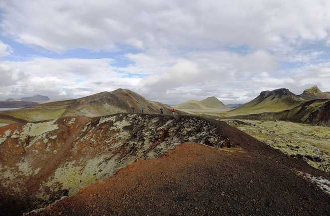 Trek sur les volcans d'Islande
