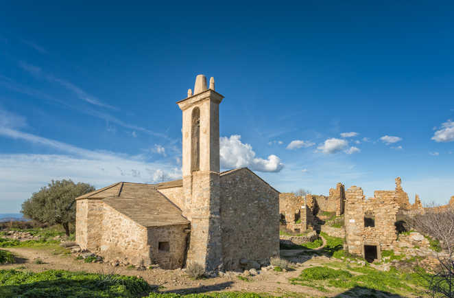 Village abandonné d'Occi en Corse