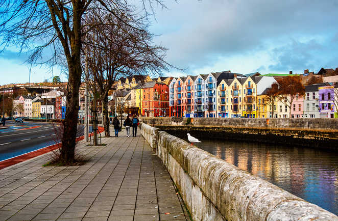 Ville de Cork en Irlande