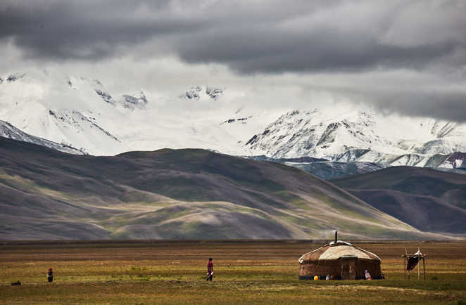Yourte et nomades en Mongolie