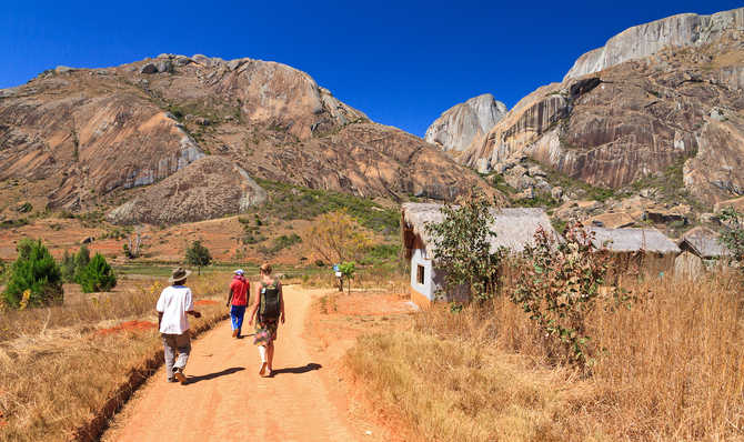 Voyage à pied : Madagascar : Trek des Hautes-Terres aux lagons du sud