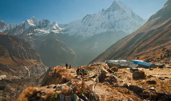 Voyage à pied : Balcons et Sanctuaire des Annapurnas