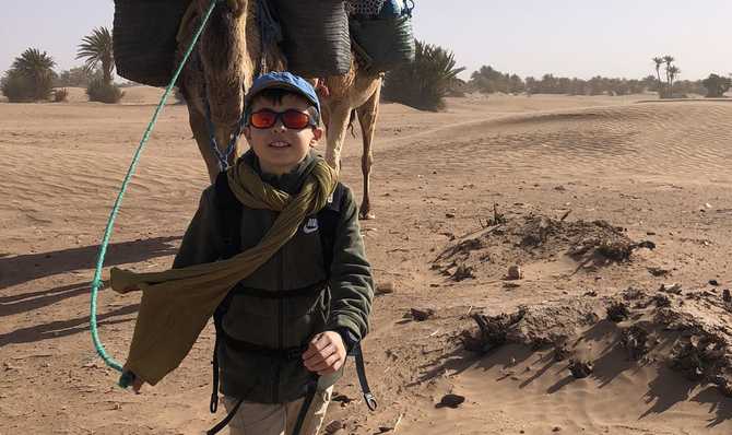Voyage à pied : Mon premier voyage dans le désert