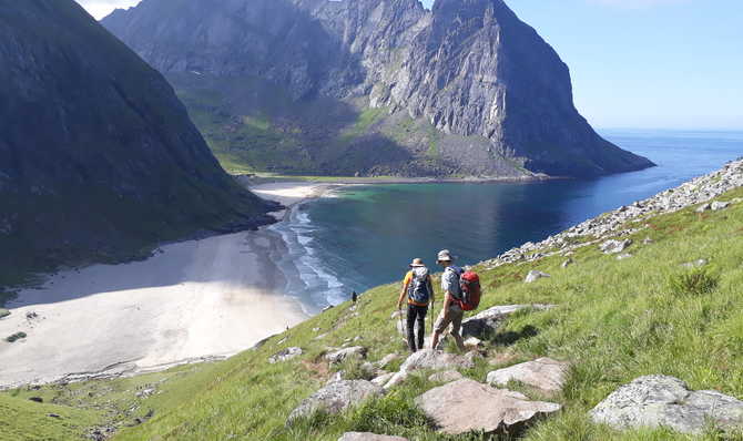 Voyage à pied : Sommets des iles Lofoten