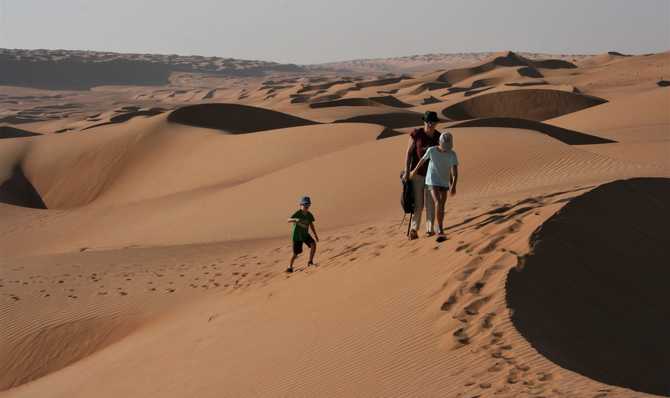 Voyage à pied : Dunes géantes, wadis et grands ploufs émeraude !
