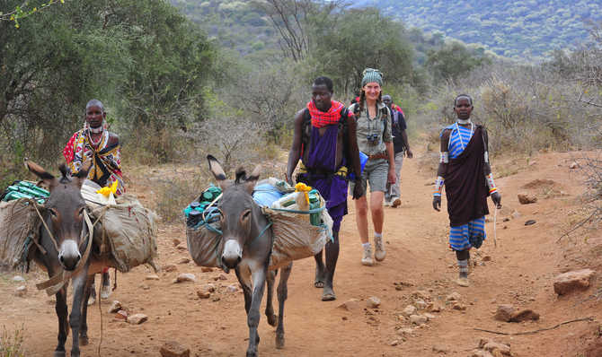 Voyage à pied : Trek et safari avec les Masaï de la vallée du Rift