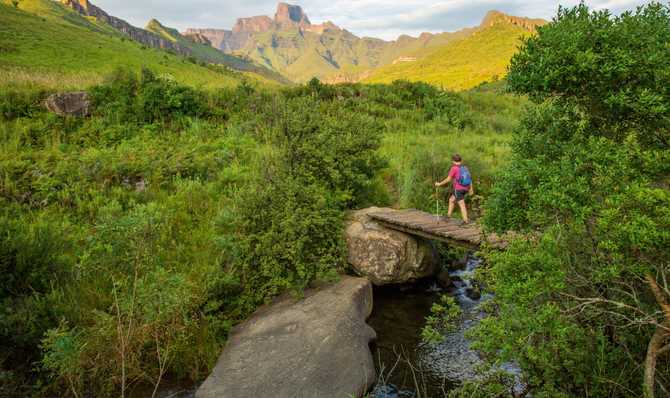 Voyage à pied : Aventures et randos :  Afrique du Sud et Lesotho