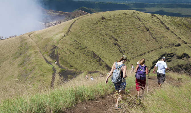 Voyage à pied : Le Trek des volcans
