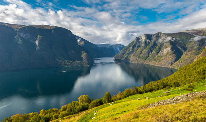 Voyage à pied : Bergen, Oslo, fjords et hauts plateaux norvégiens