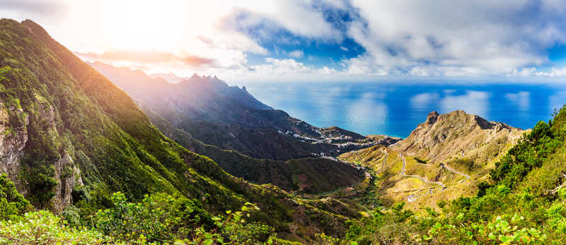 Anaga mountains, Tenerife dans les Canaries © ---