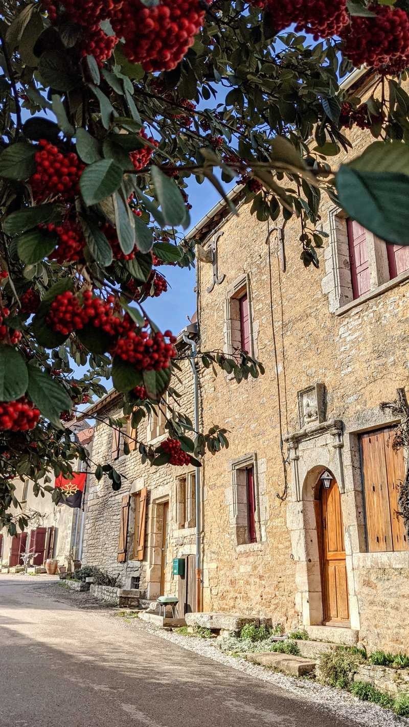 Châteauneuf en bourgogne sud © France A Velo