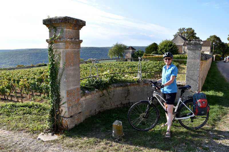 Cycliste en bourgogne sud © France A Velo