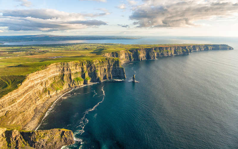 Falaises de Moher en Irlande