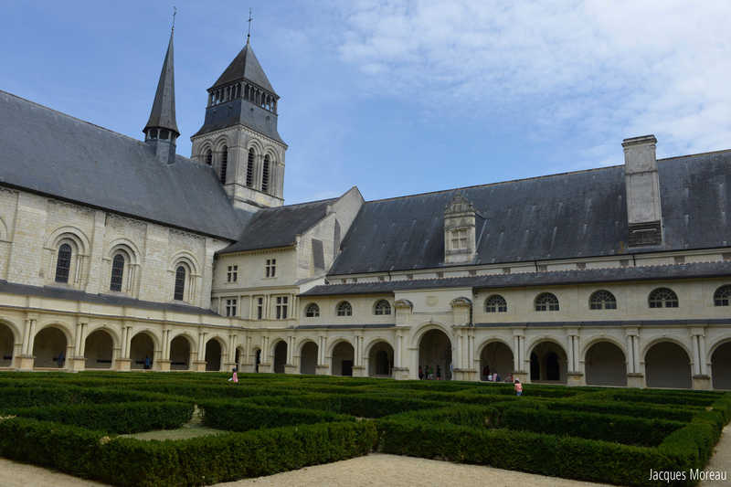 intérieur Abbaye de Fontevraud © Anjou Tourisme