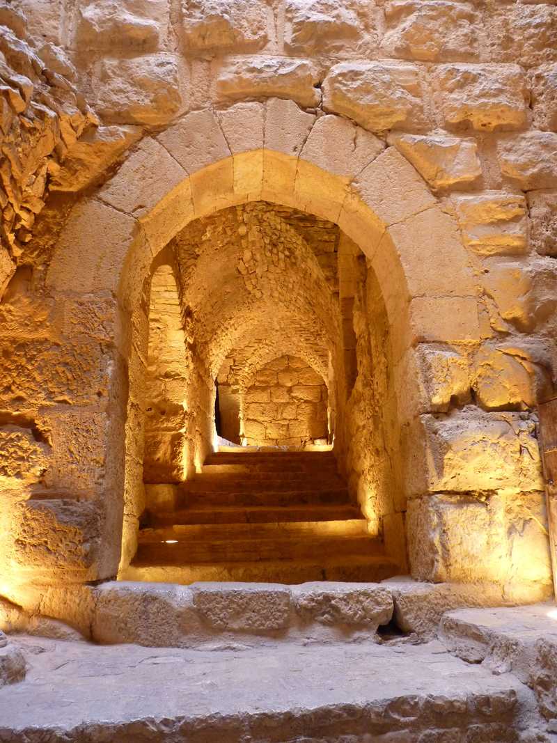 Passage vouté, Ajlun, Jordanie © pixabay