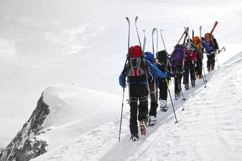 Ski de randonnée Chamonix Zermatt © Carrier Sandra