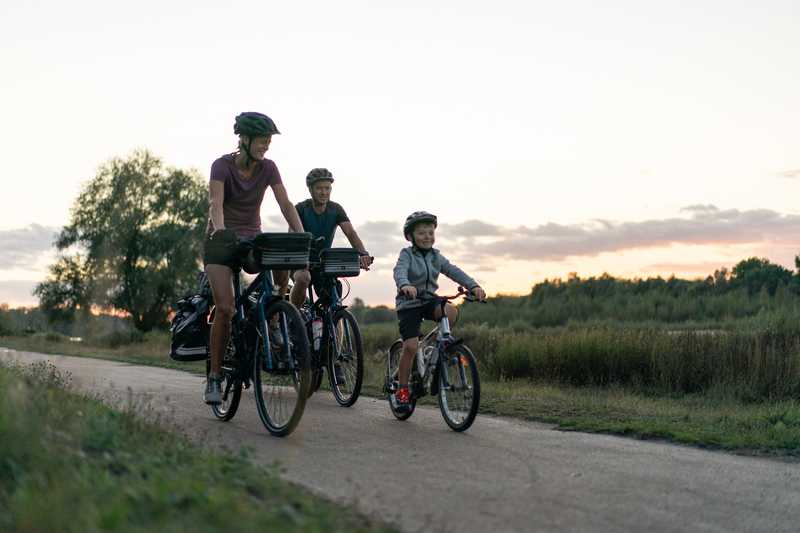 Vélo en famille vers Blois © Decathlon