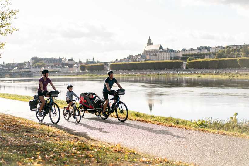 Vélo en famille vers Blois