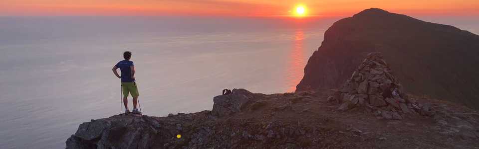Trek sommet ryten Norvege - © Basmaji Rémi Trek sommet ryten Norvege